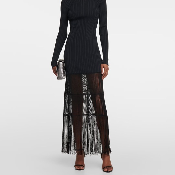 Christian Louboutin So Me 85 Black Leather Wedge Sandals Size 41 EU / 11 US NWOB - Picture 13 of 13